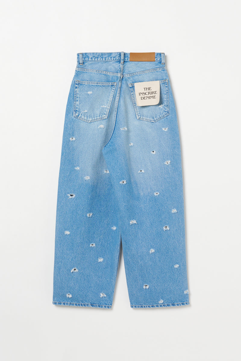 Dot Hole Denim Pants – INSCRIRE