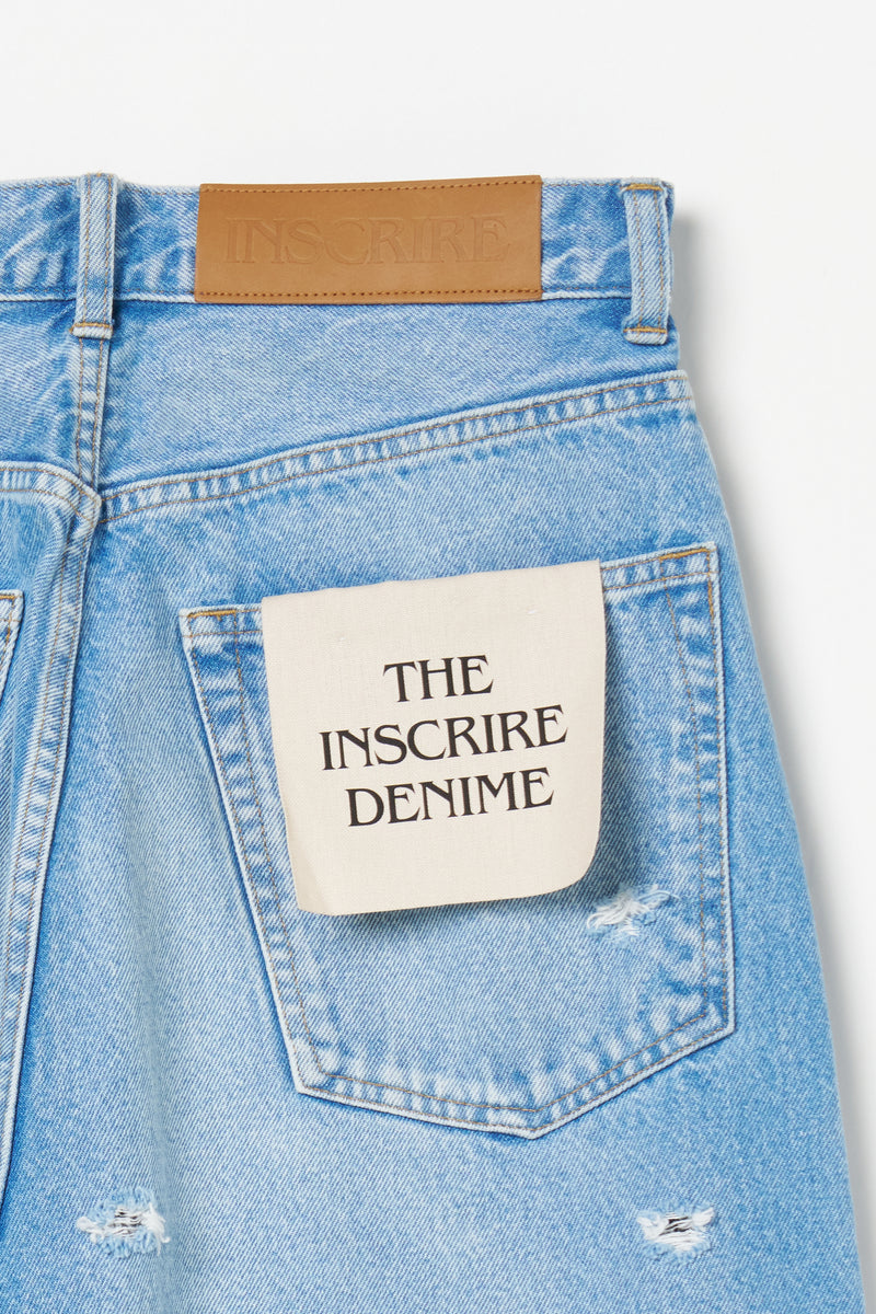 Dot Hole Denim Pants – INSCRIRE