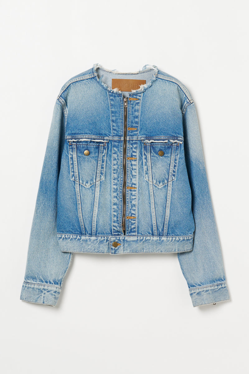 3日間限定お値下げ！！美品INSCRIRE IENA デニムジャケット Used Denim Zip Jacket – INSCRIRE
