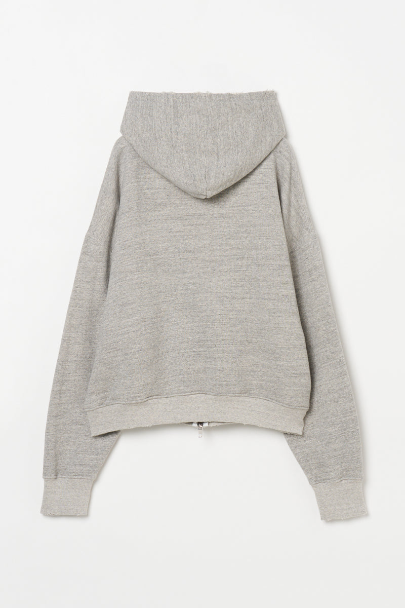 Zip Up Hoodie - GREY – INSCRIRE