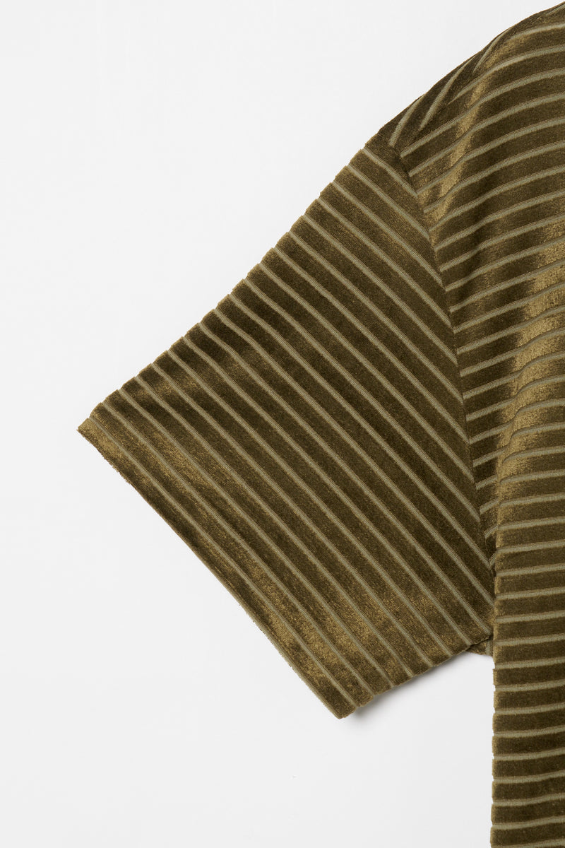 Velour Border T-Shirt – INSCRIRE