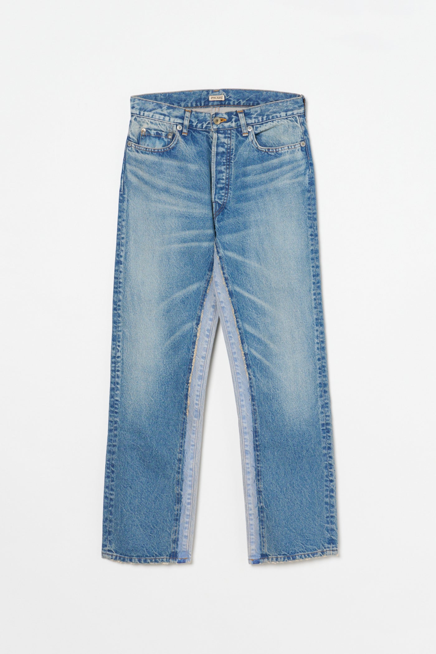 Straight Patch Different Denim – INSCRIRE Straight Patch Different Denim – INSCRIRE