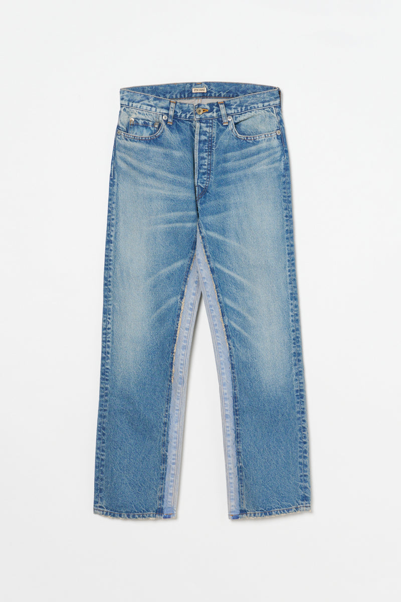 Straight Patch Different Denim – INSCRIRE Straight Patch Different Denim – INSCRIRE