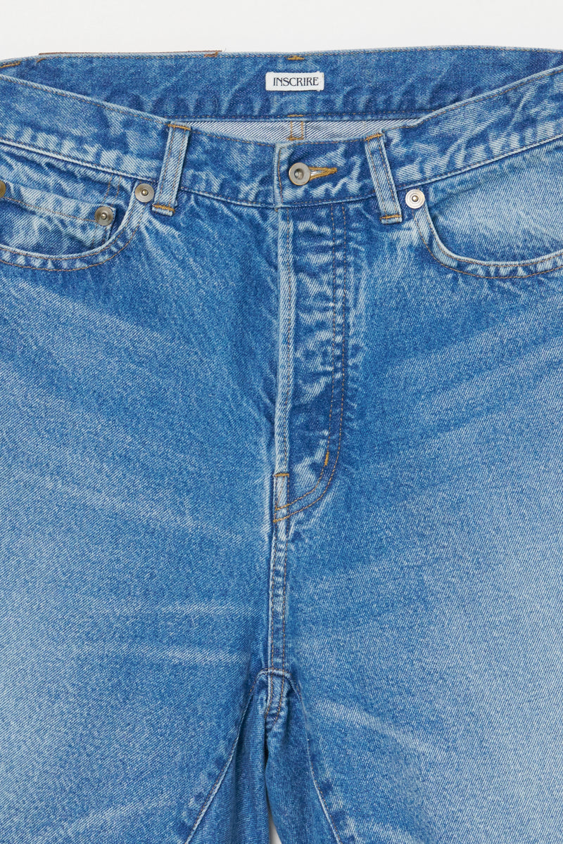 Used Denim Trompel'oeil Skirt – INSCRIRE