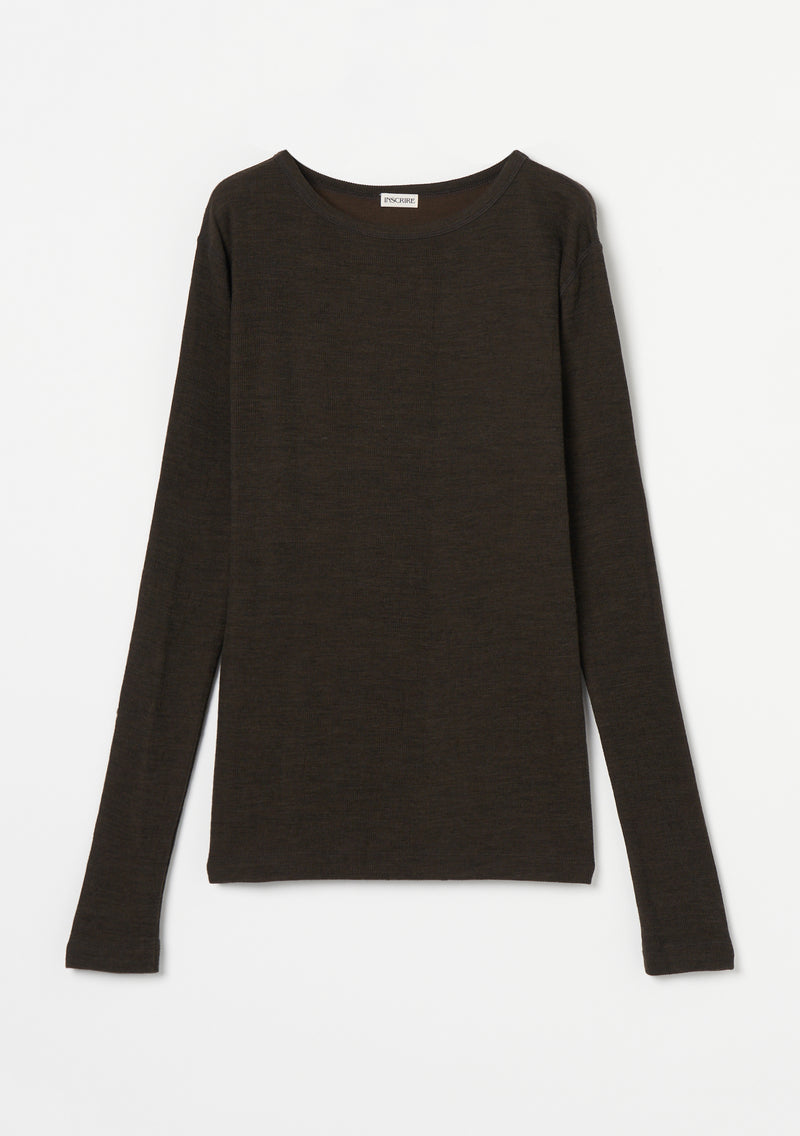 Plating Rib Layered Tee