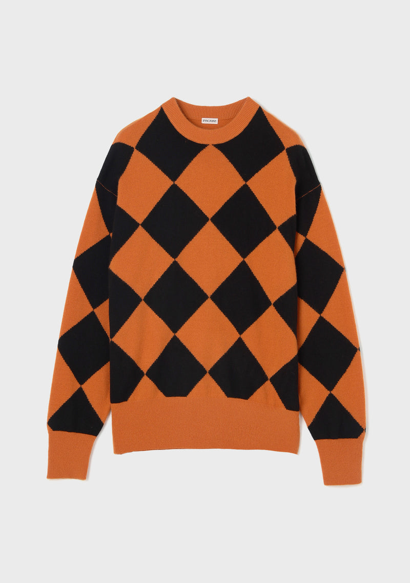 Block Check Sweater