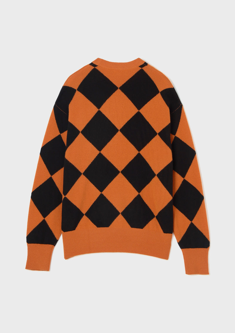 Block Check Sweater