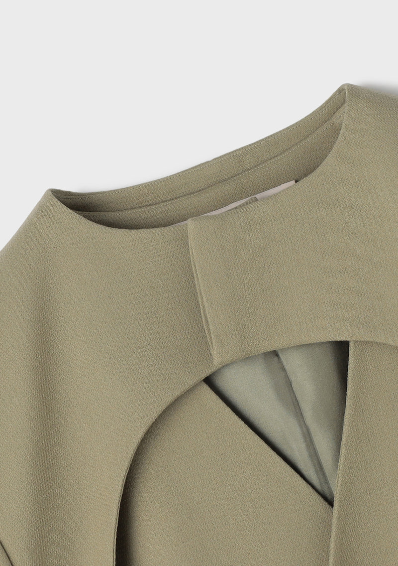 Double Cloth Layered Jacket