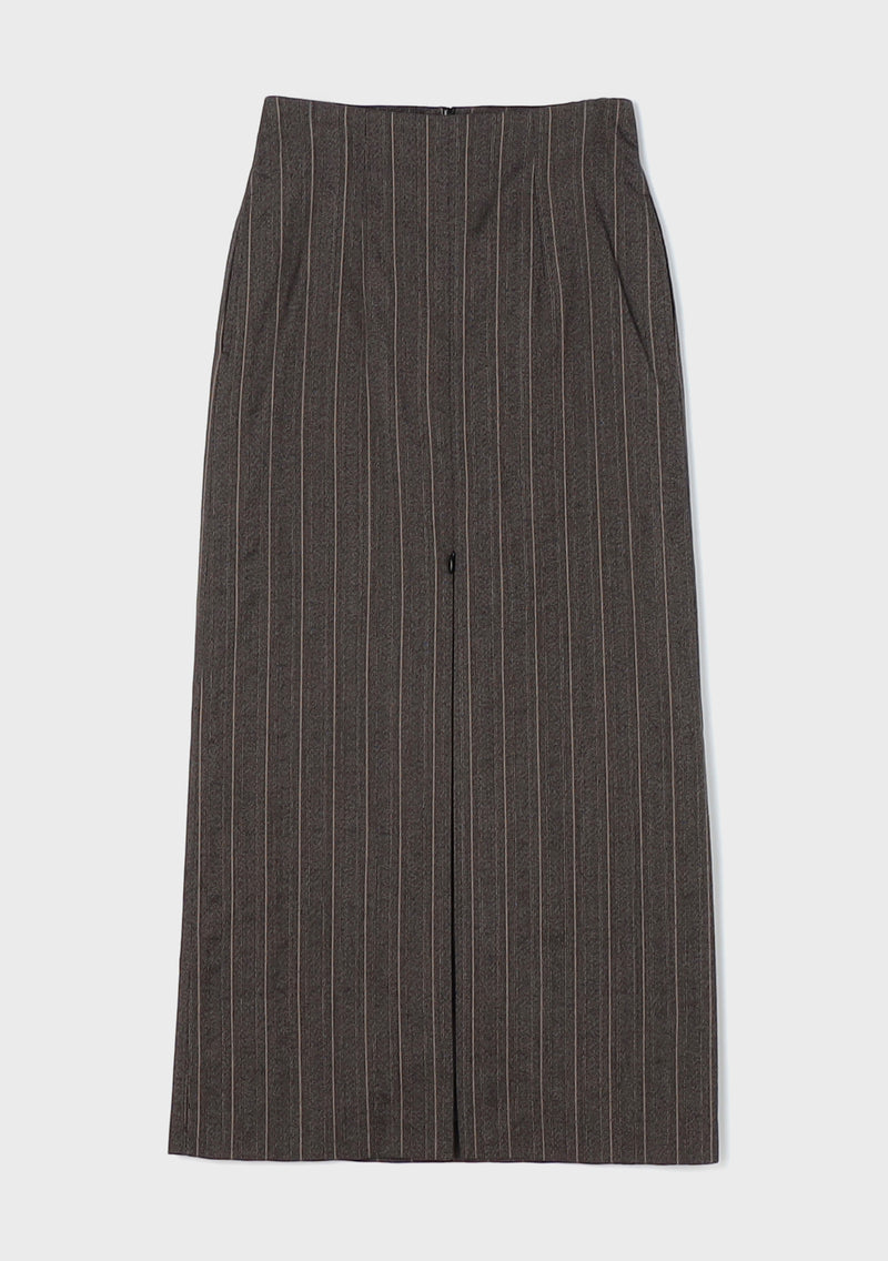 Multi Stripe Long Skirt