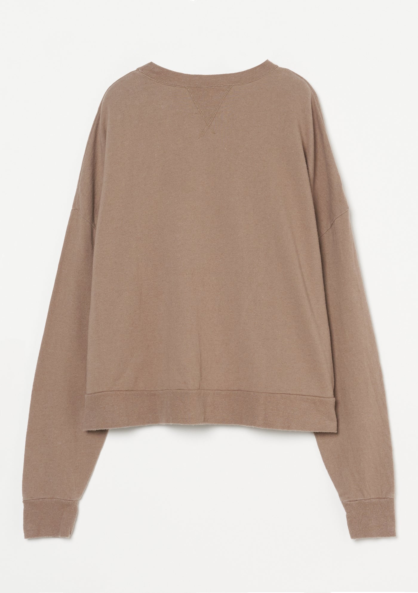 Cotton Linen Crew Sweat Shirt – INSCRIRE