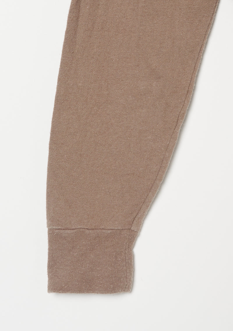 Cotton Linen Crew Sweat Shirt