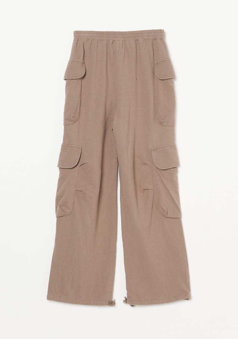 Cotton Linen Cargo Pants