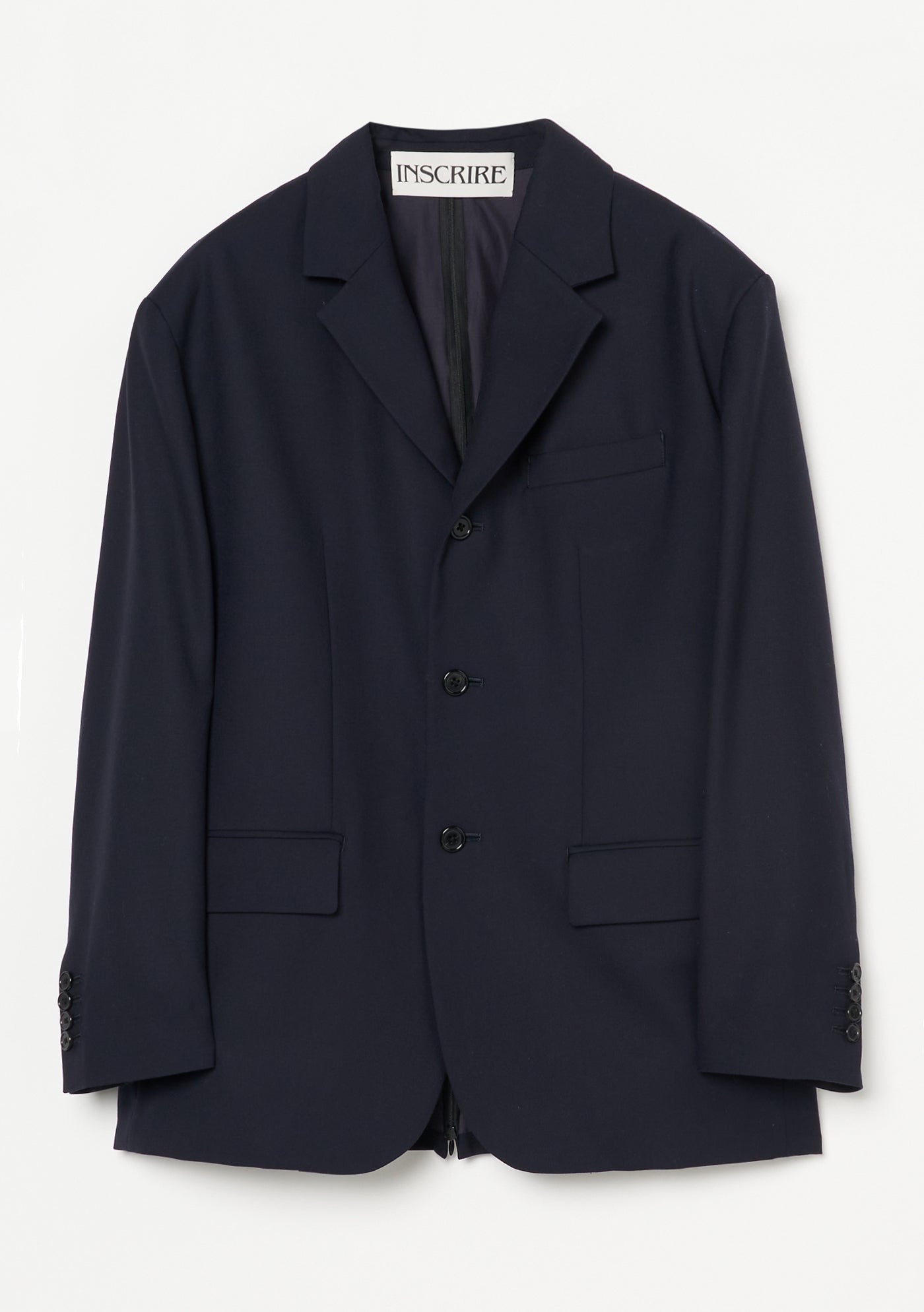 今週限定値下げinscrire Wool Back Open Jacket2 Wool Back Open Jacket – INSCRIRE