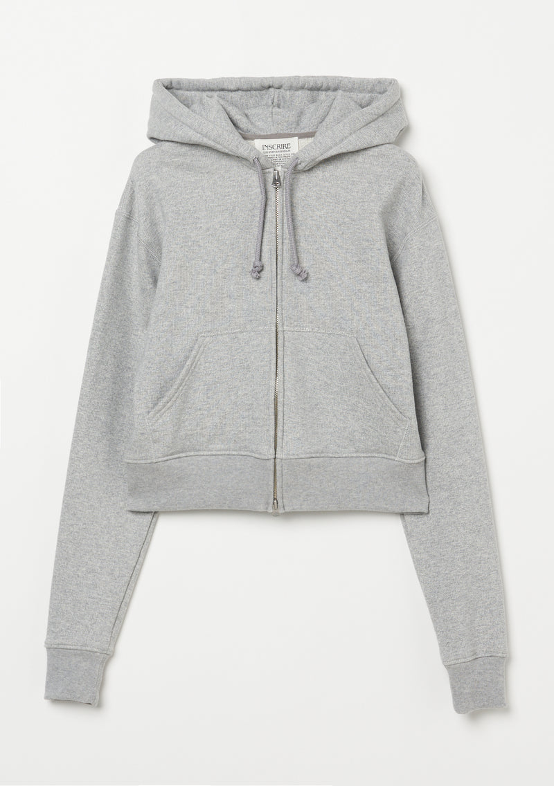 Tight Fit Zip Hoodie