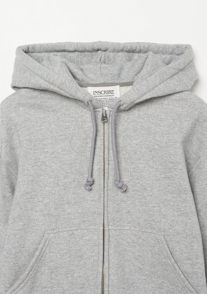 Tight Fit Zip Hoodie