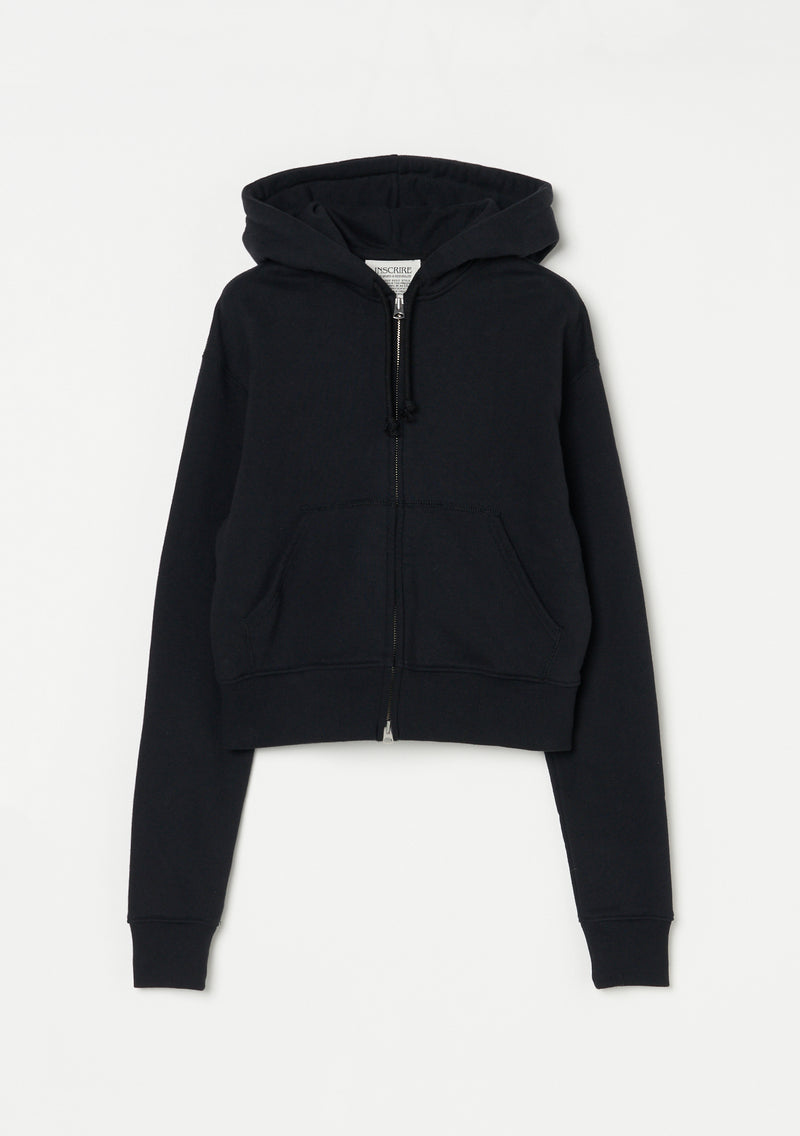 Tight Fit Zip Hoodie