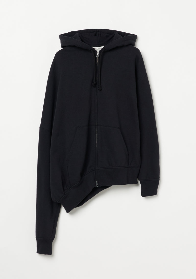 Asymmetry Zip Hoodie