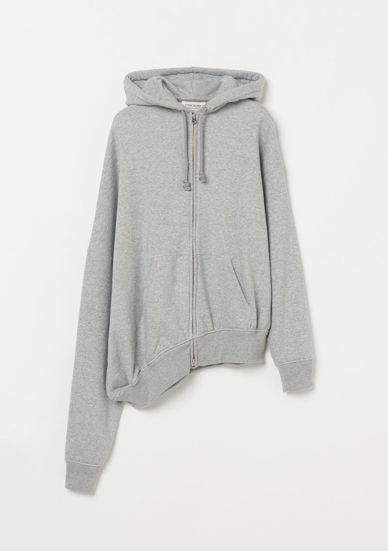 Asymmetry Zip Hoodie