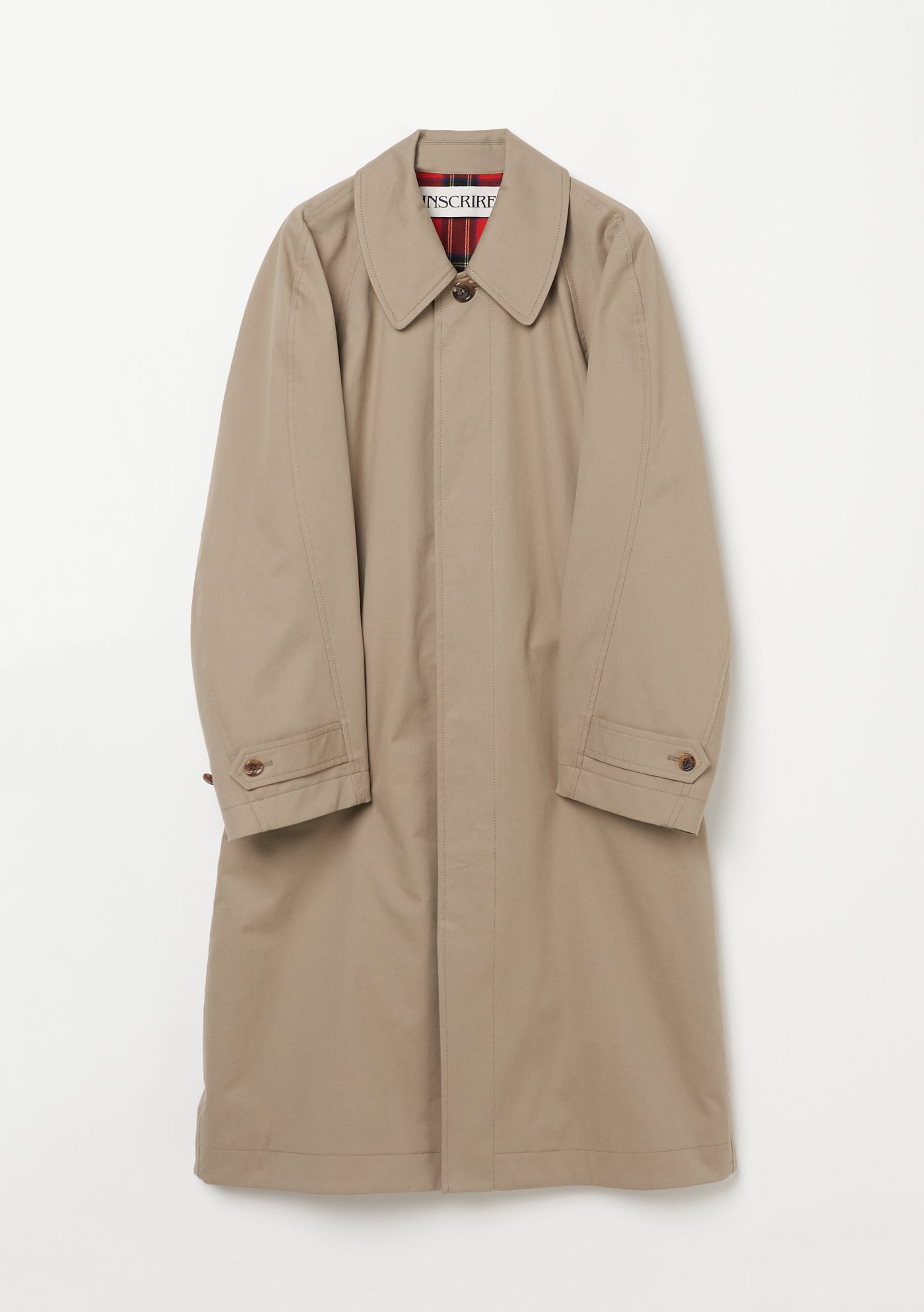 C/P Balmacaan Coat – INSCRIRE