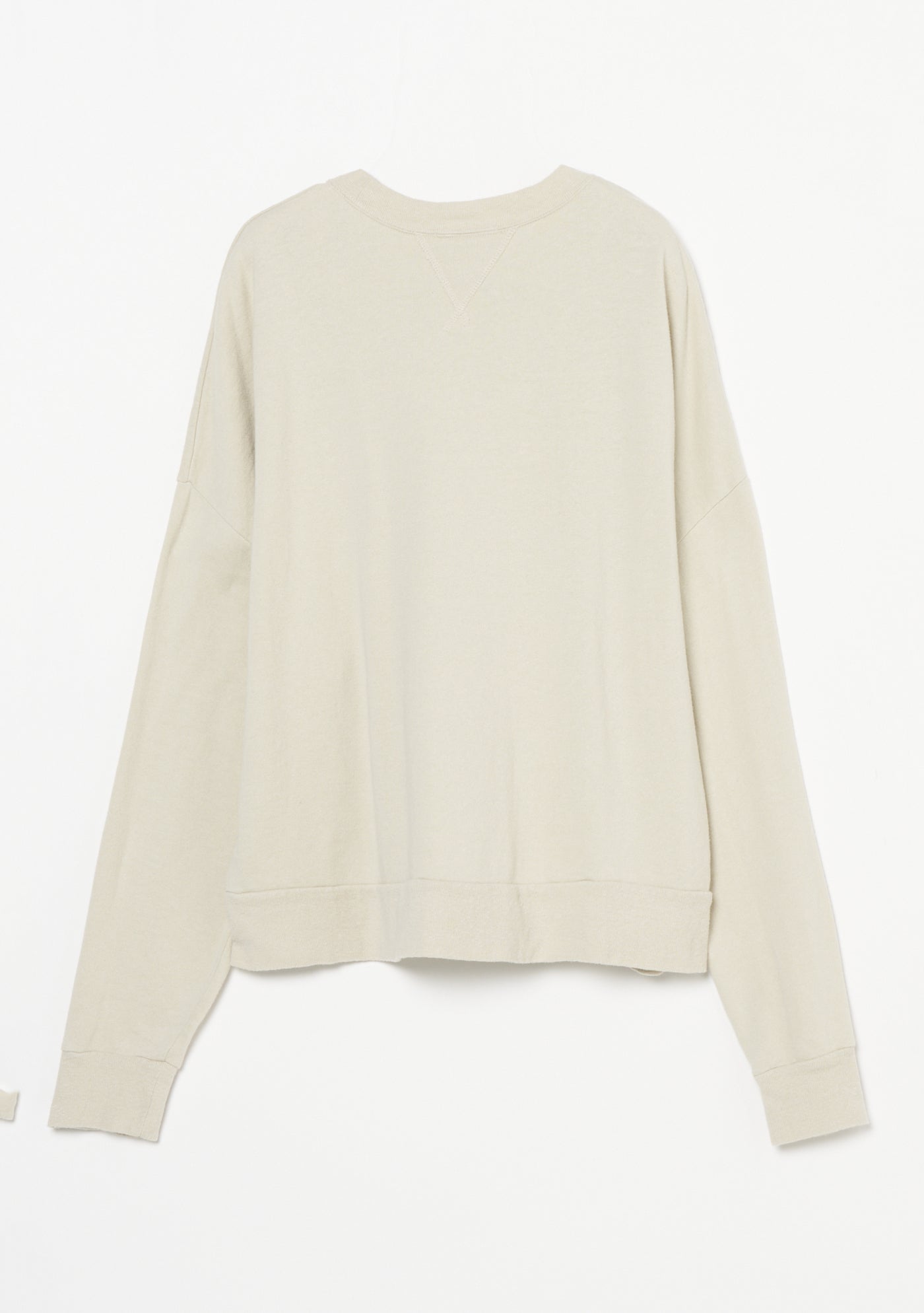 Cotton Linen Crew Sweat Shirt – INSCRIRE