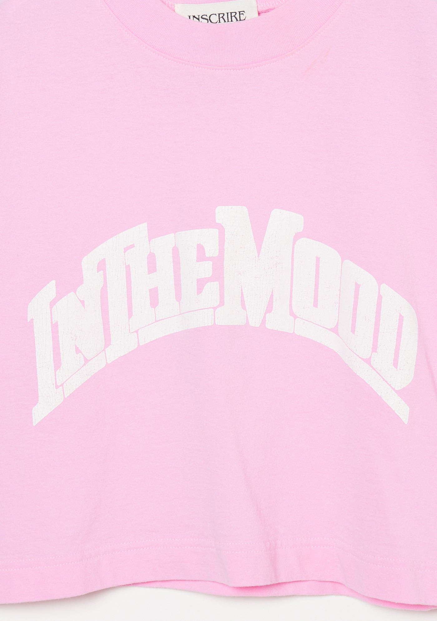 【最終値下げ】INSCRIREアンスクリアPrint Tight Fit Tee セール】【INSCRIRE /アンスクリア】Print Tight Fit Tee：T