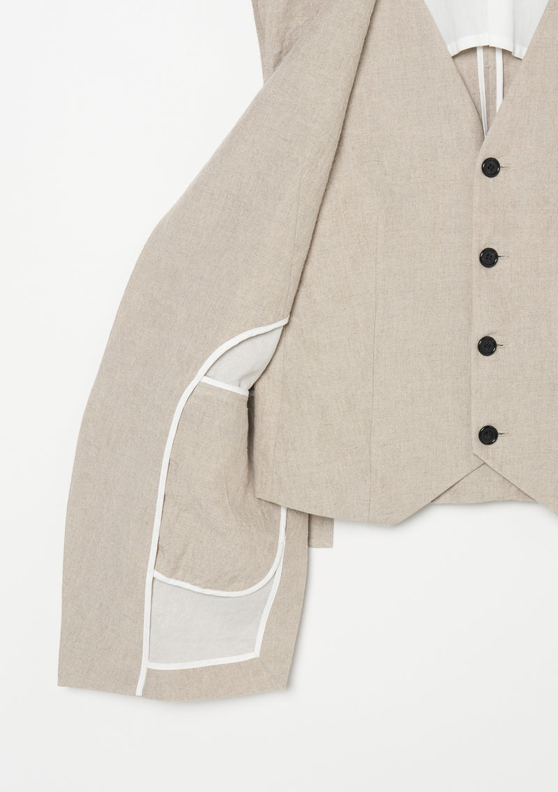 【25SS PRE ORDER】Linen Gilet