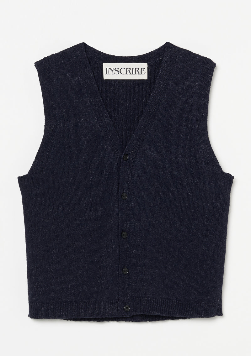 【25SS PRE ORDER】Cotton Linen Gilet