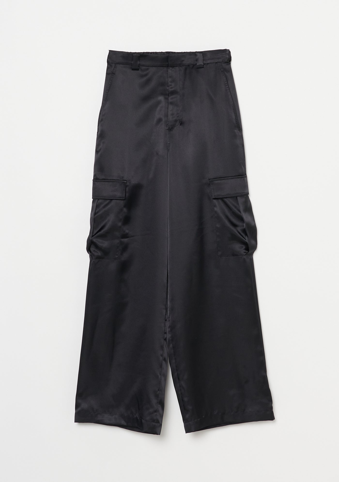 Satin Cargo Pants – INSCRIRE