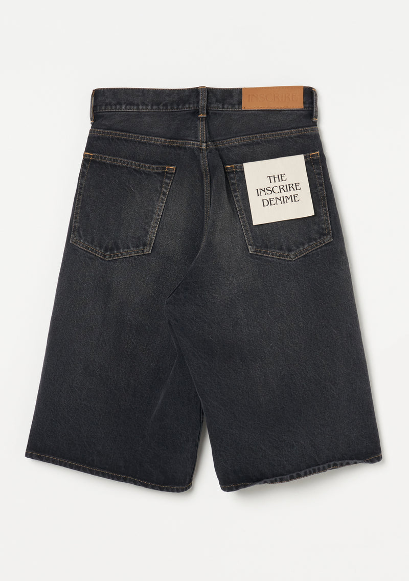 Denim Baggy Short Pants