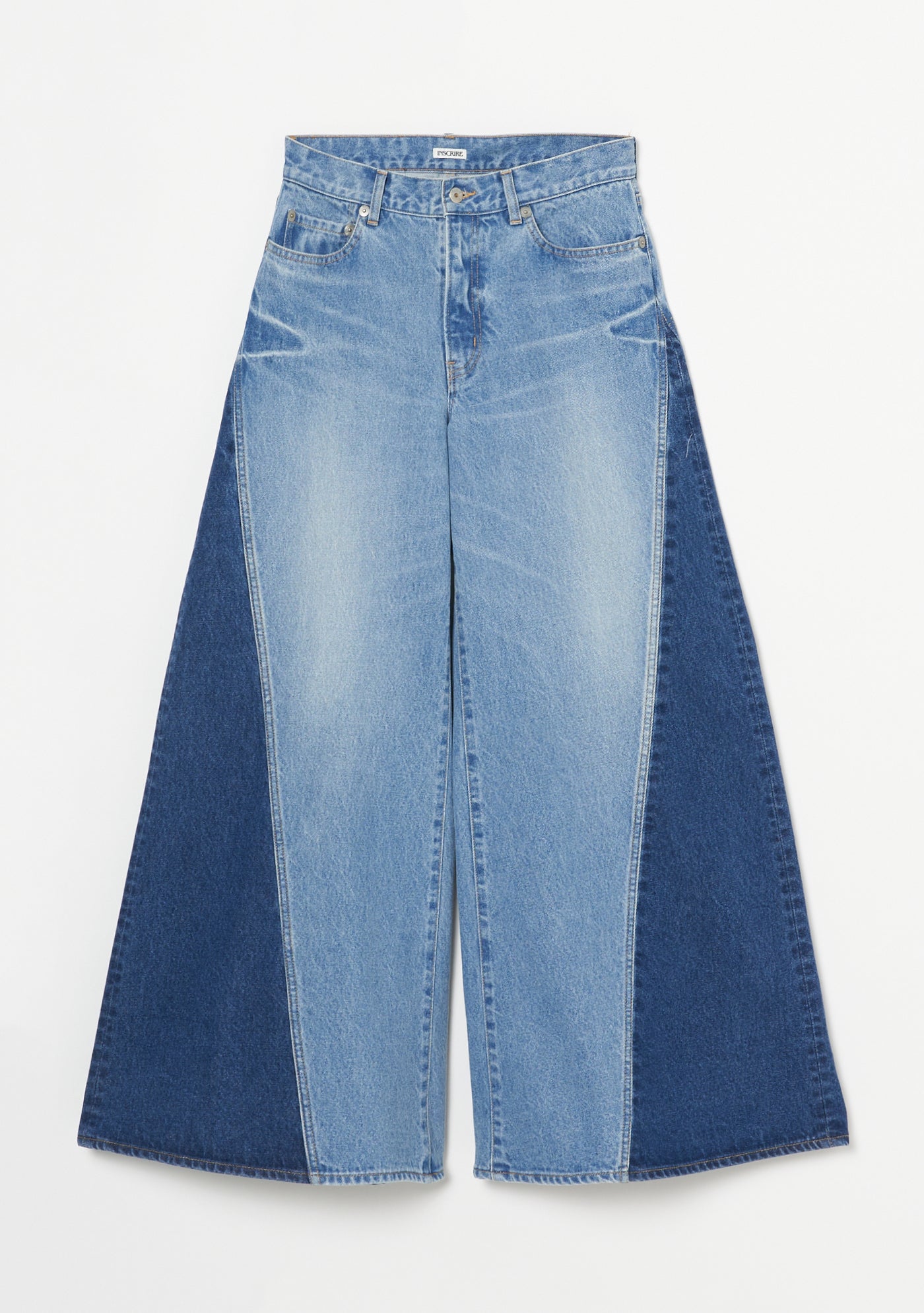 Patch Super Loose Flare Denim – INSCRIRE