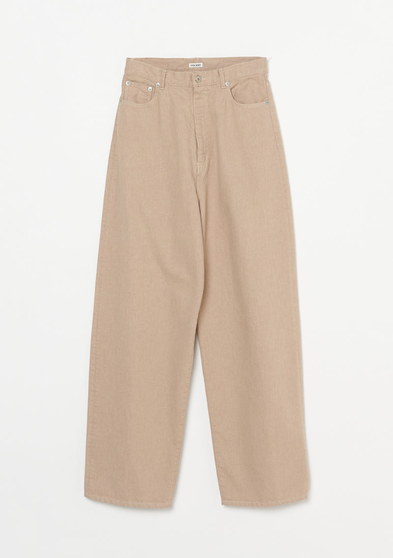 Color Denim Balloon Pants