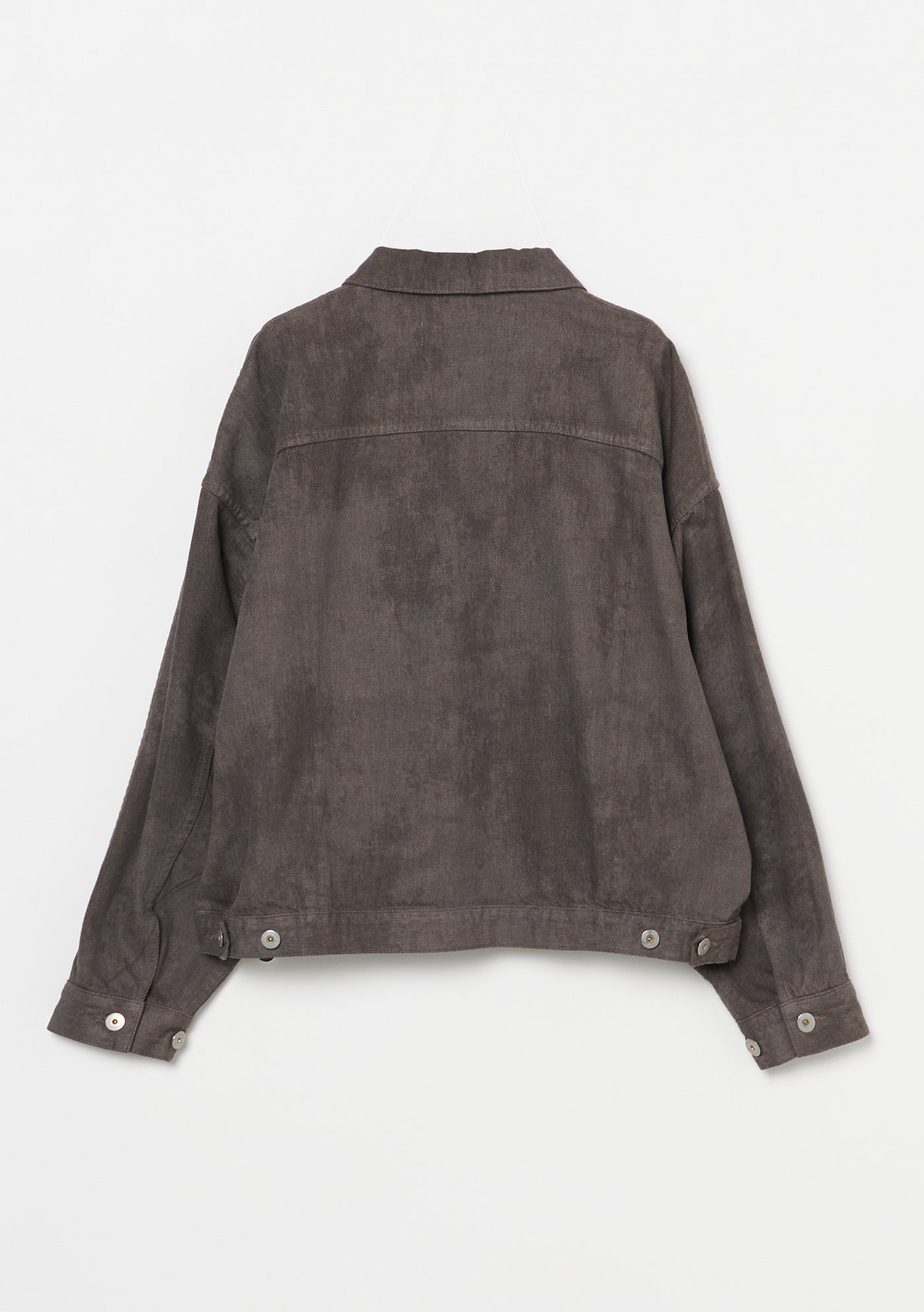 Color Denim Wide Jacket – INSCRIRE