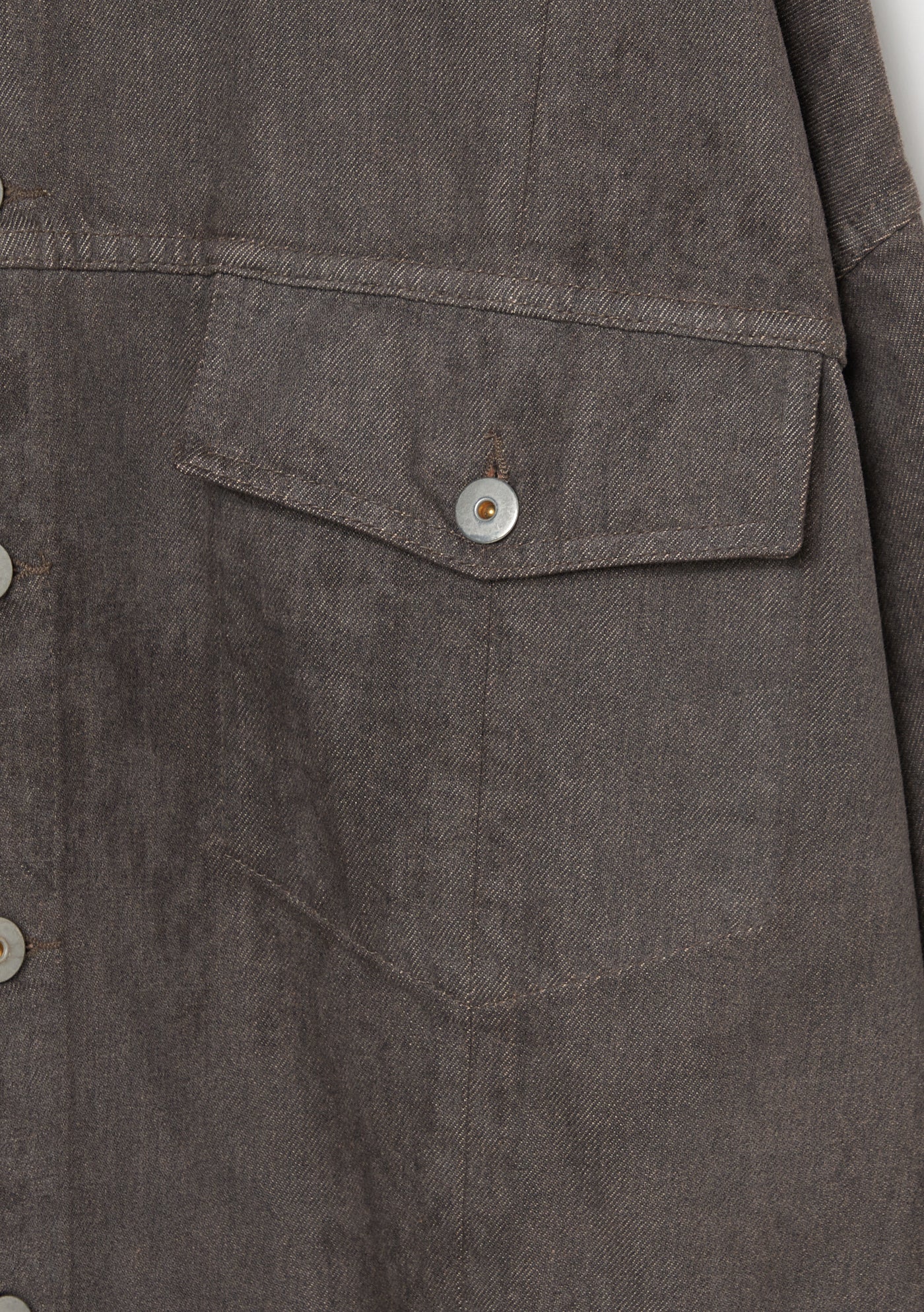 Color Denim Wide Jacket – INSCRIRE