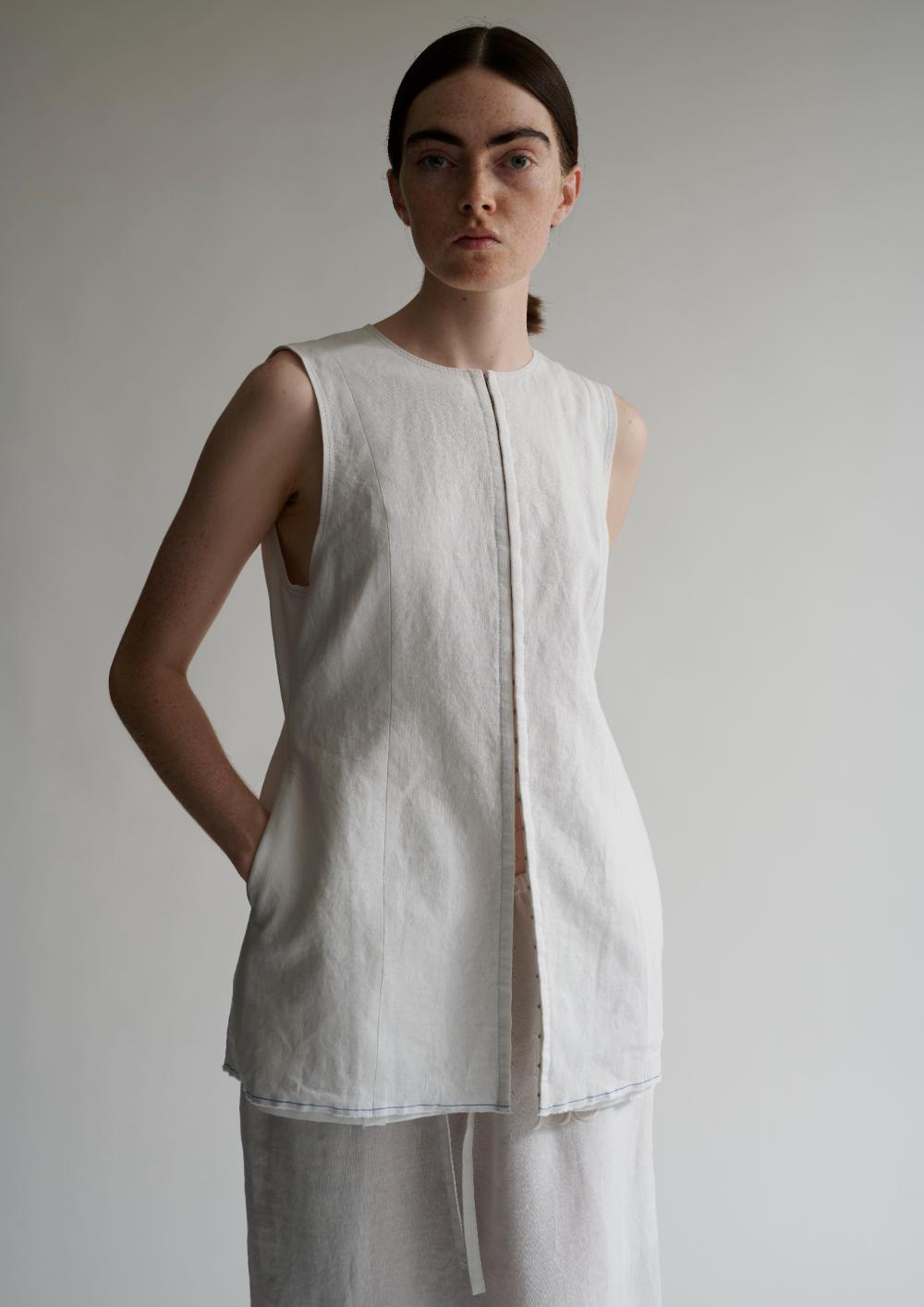 Linen N/S Jacket – INSCRIRE