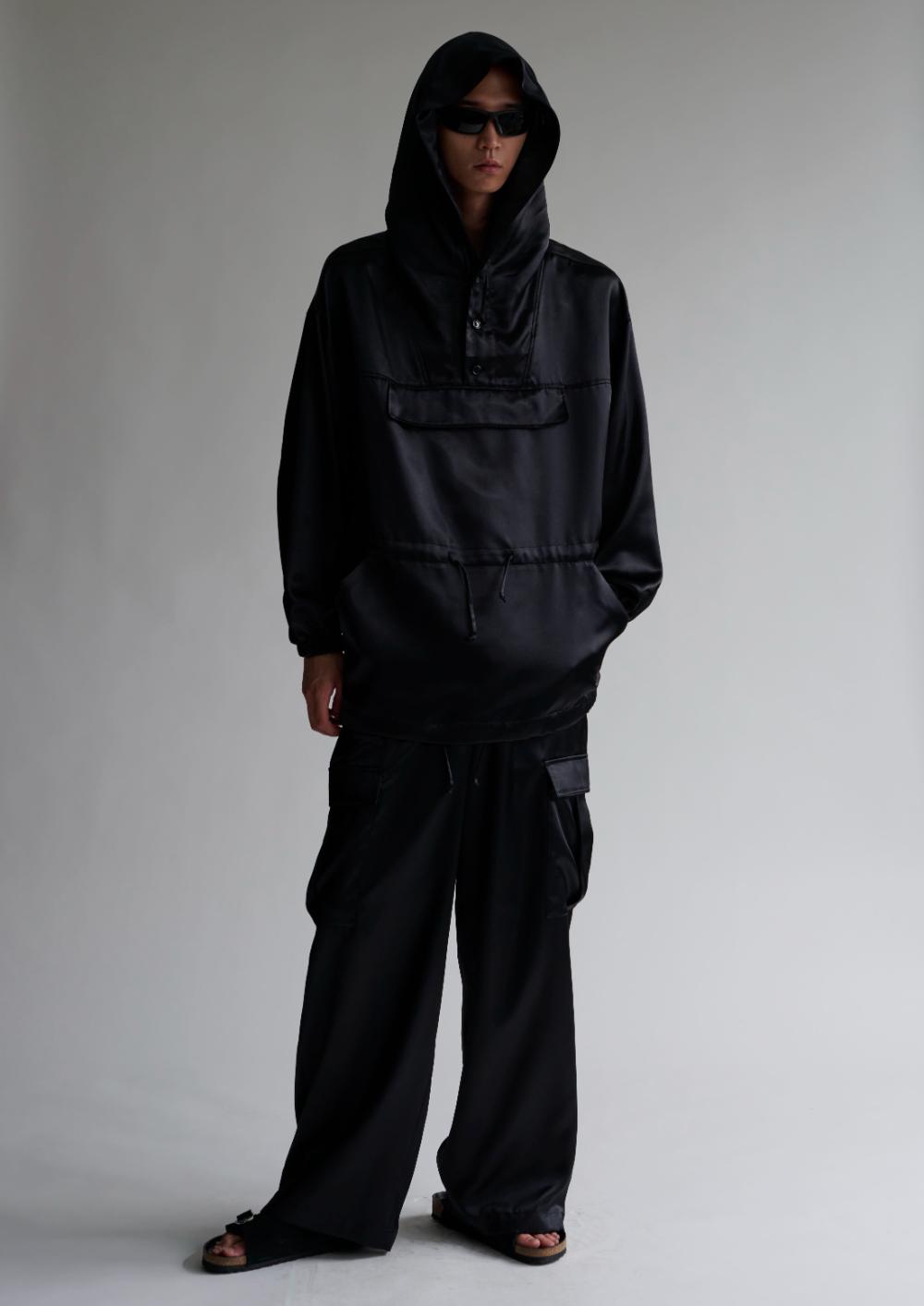 Satin Cargo Pants – INSCRIRE