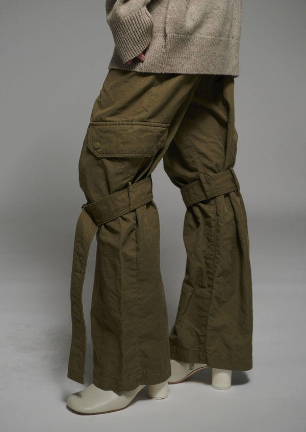 Belted Cargo Pants