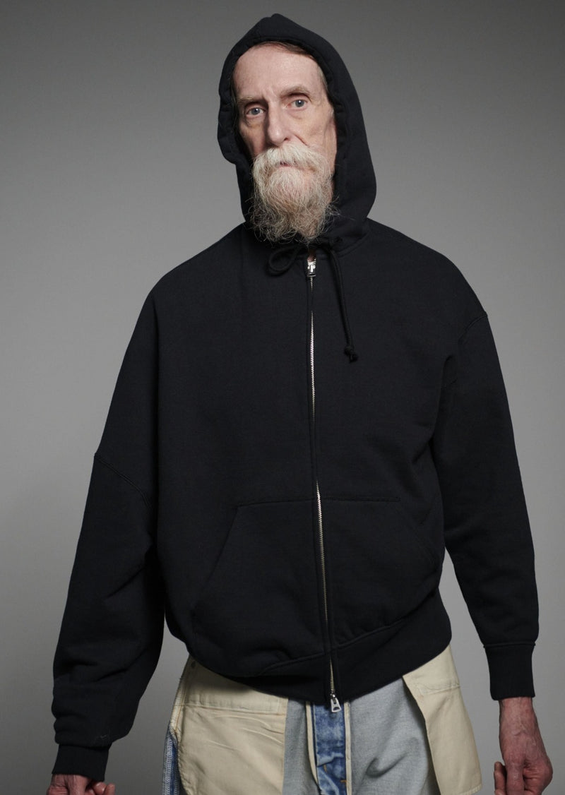 Asymmetry Zip Hoodie