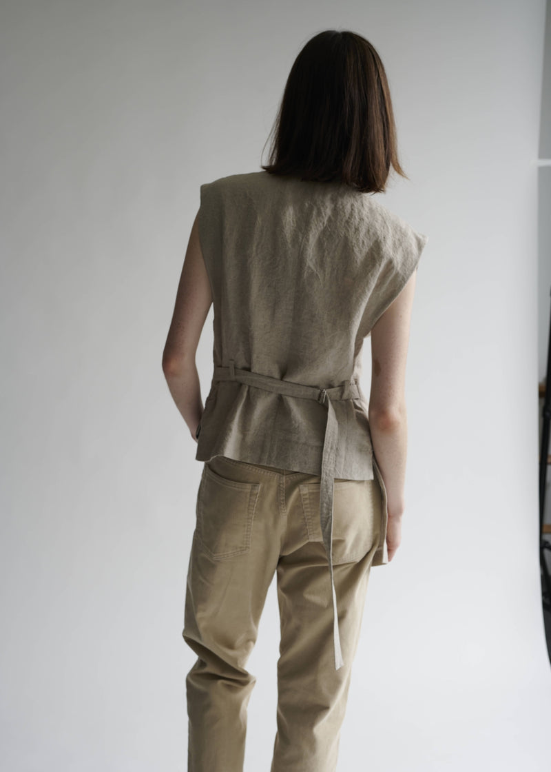 【25SS PRE ORDER】Linen Gilet