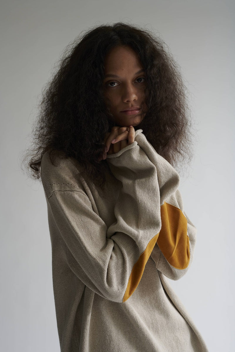 Cotton Linen Sweater – INSCRIRE
