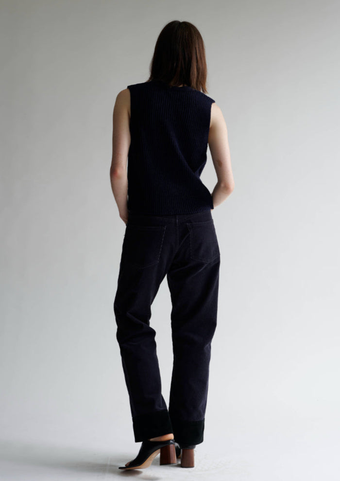 Cotton Linen Gilet – INSCRIRE