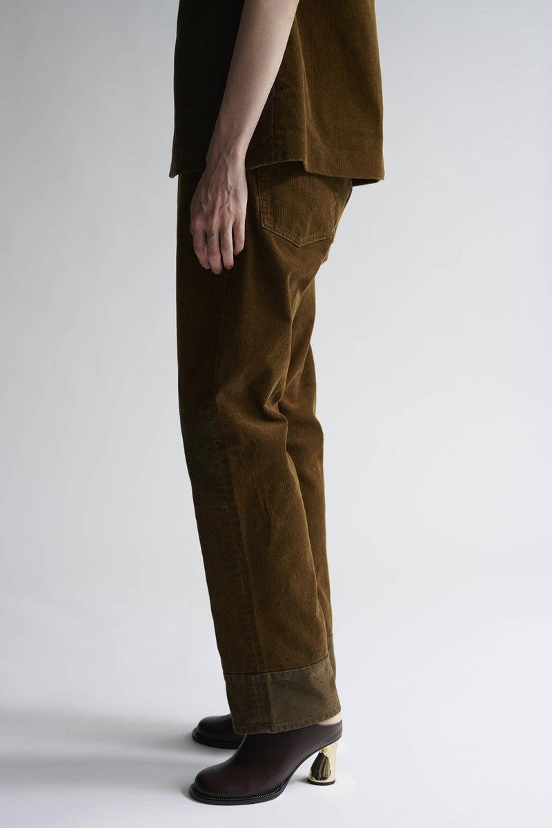 Corduroy Patch Straight