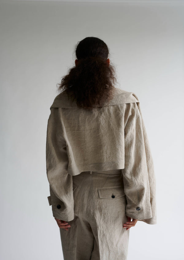 【25SS PRE ORDER】Linen Stall Jacket