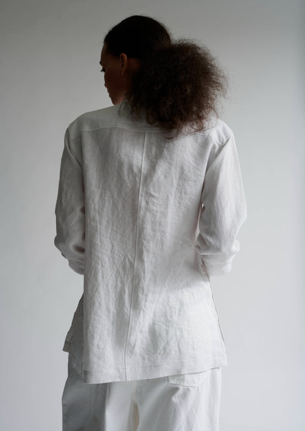 【25SS PRE ORDER】Linen Laceup Shirt