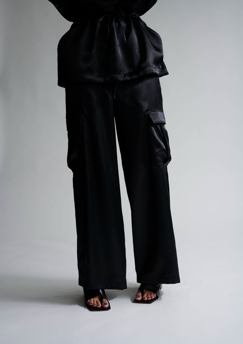 【25SS PRE ORDER】Satin Cargo Pants