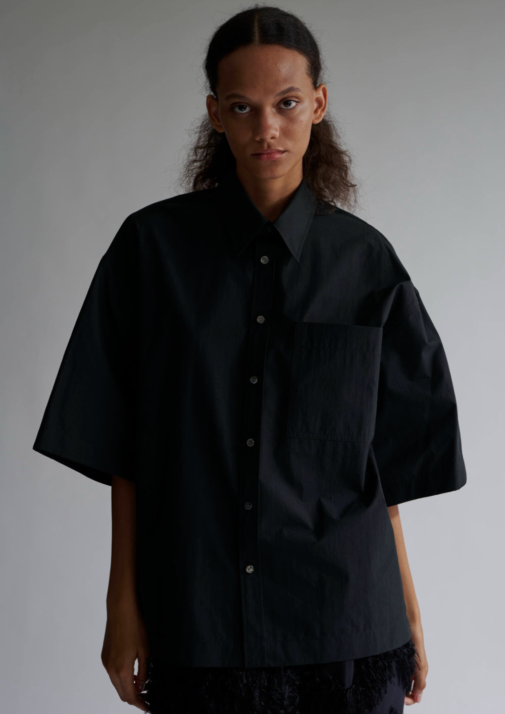 Cotton Short Sleeve Shirt – INSCRIRE