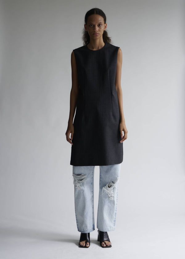 Crash Straight Denim【LIGHT BLUE】
