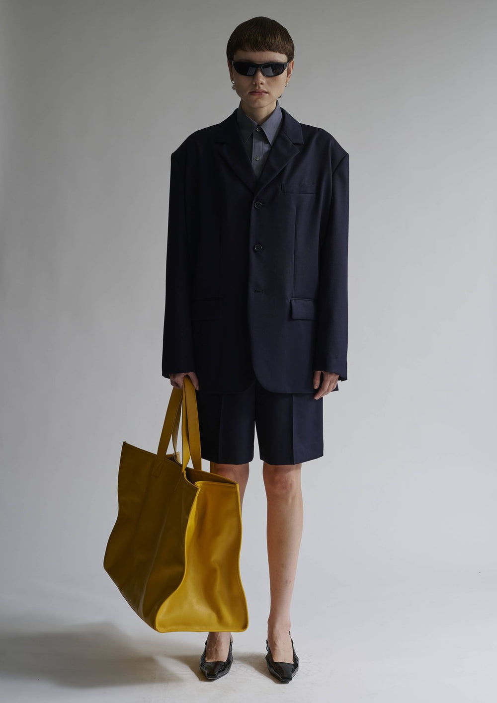 Wool Back Open Jacket – INSCRIRE