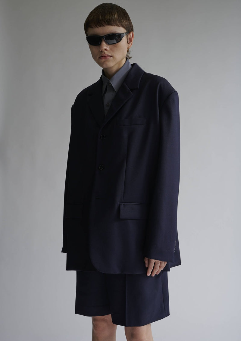 【25SS PRE ORDER】Wool Back Open Jacket