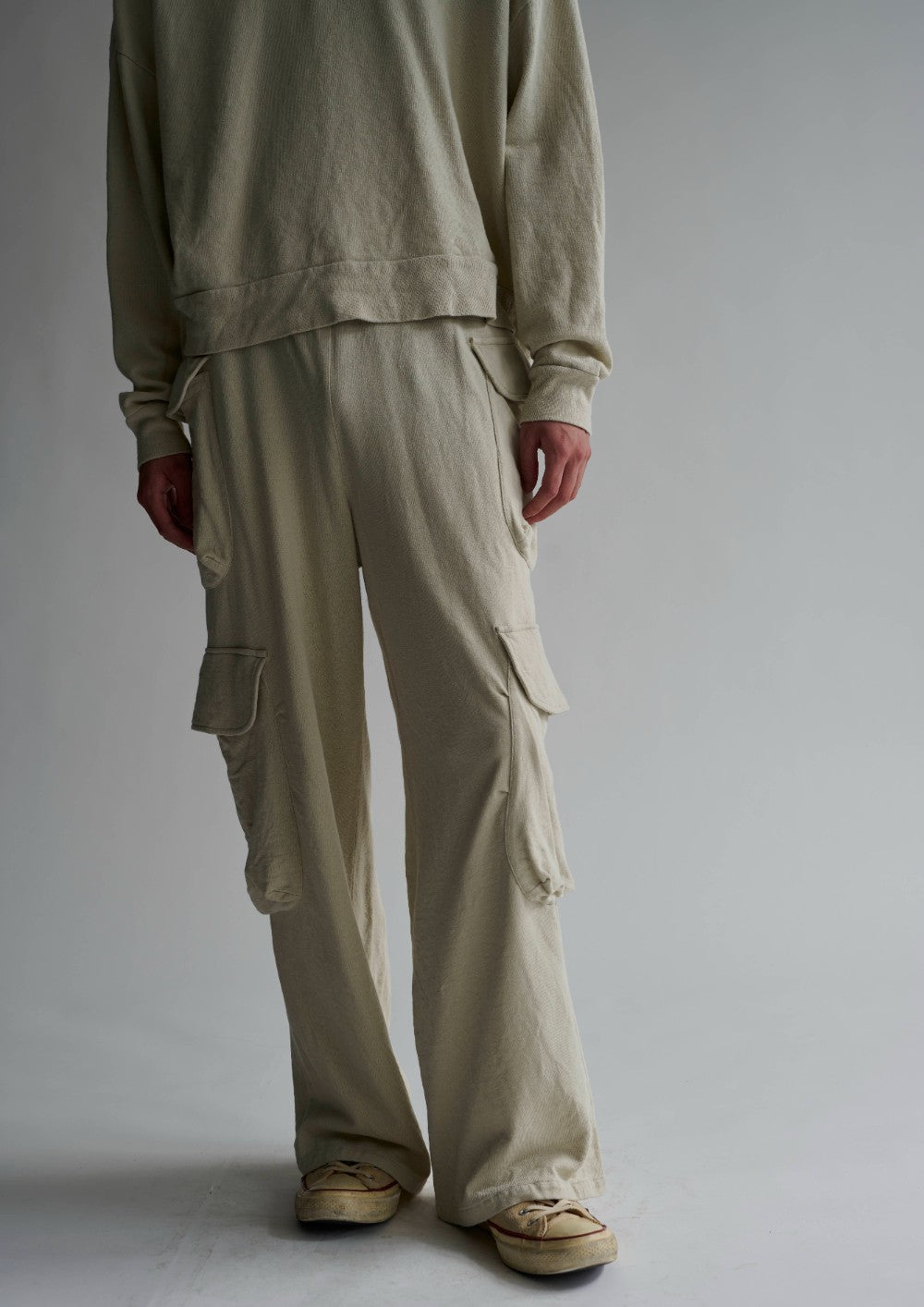 INSCRIRE カーゴパンツ Cotton Linen Cargo Pants – INSCRIRE