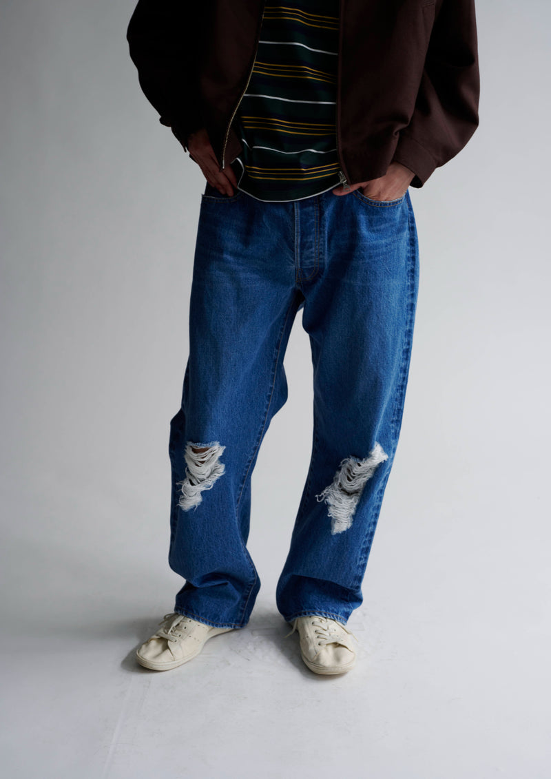 【25SS PRE ORDER】Crash Straight Denim